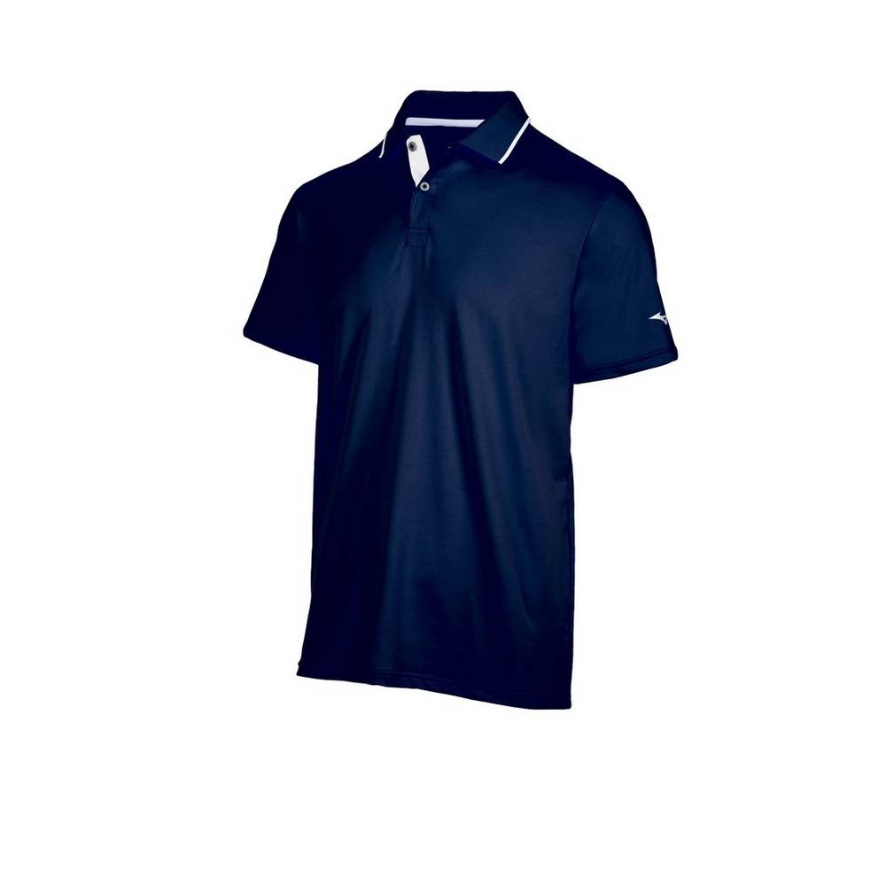 Mizuno Performance - Erkek Polo Tişört - Lacivert Türkiye (BLRFXN-460)